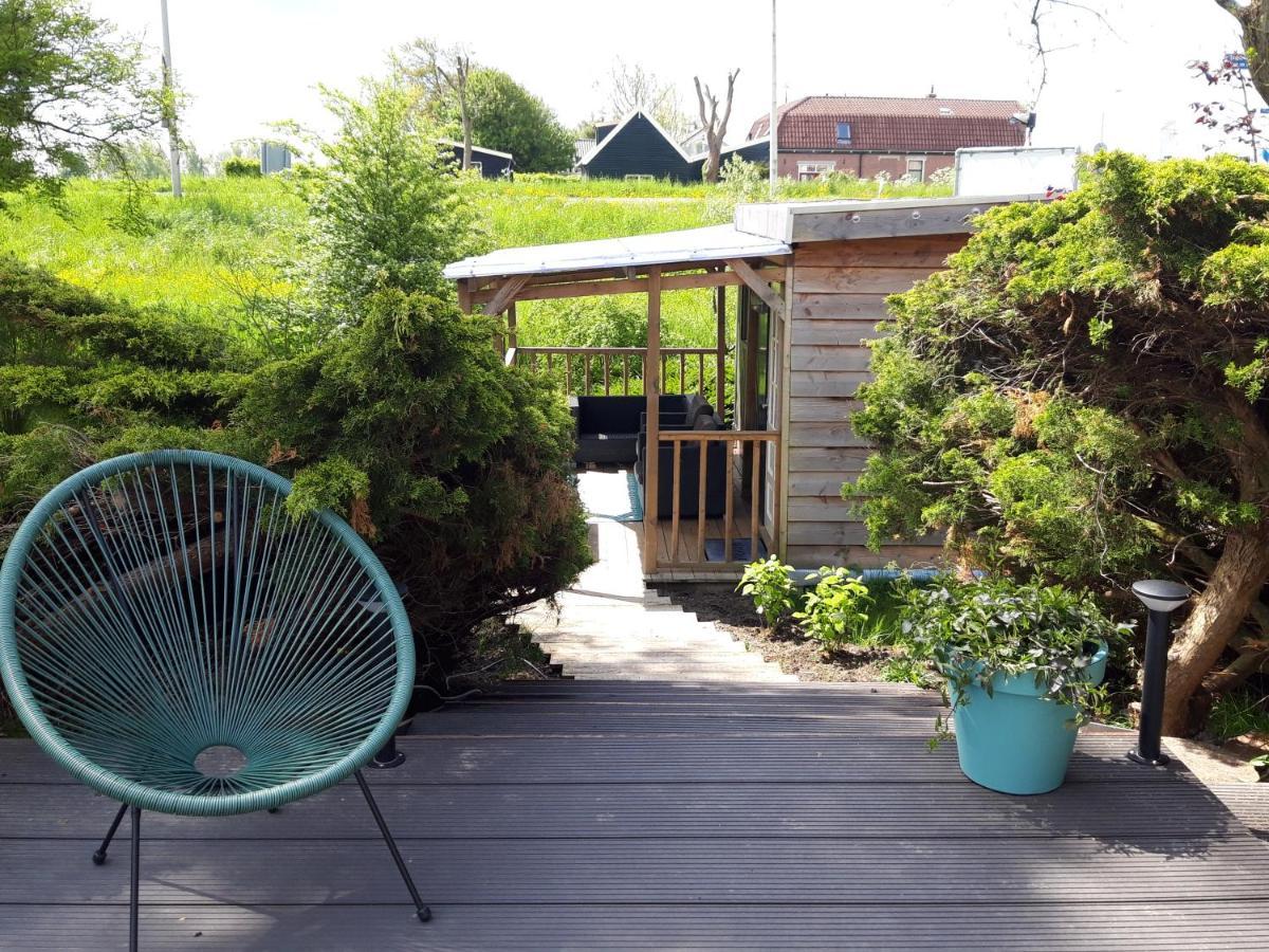 Tinyhouse Natuurhuisje Met Veranda Bij De Molen Tussen Alkmaar En Hoorn Oterleek Exterior photo